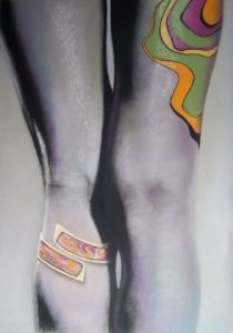 Voir le détail de cette oeuvre: Tatouages sur jambes